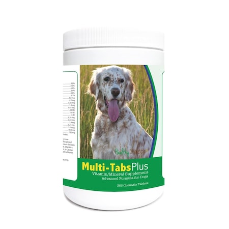 Healthy Breeds English Setter Multi-Tabs Plus Chewable Tablets, 365PK 840235122883